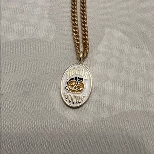 Gold Hocus Pocus Pendant Necklace